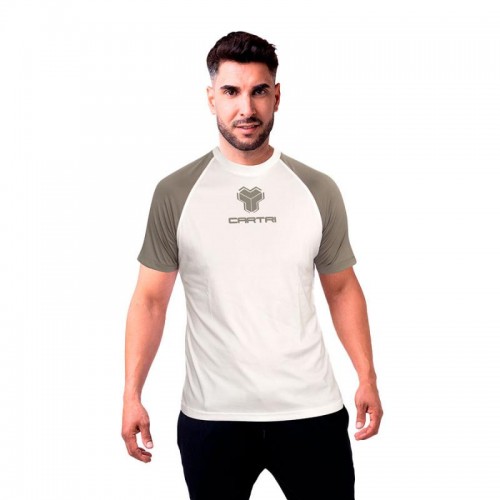 Camiseta Cartri Match Branco Cinza Camiseta Cartri Match Branco Cinza