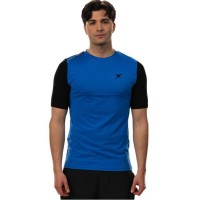 T-shirt Drop Shot Aker Bleu