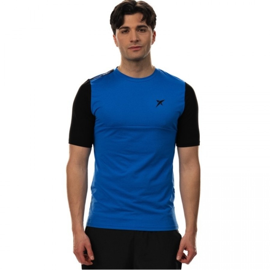 T-shirt Drop Shot Aker Bleu