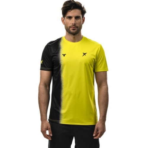 Camiseta Lucas Campagnolo Cosmo Yellow Green Drop Shot Camiseta Lucas Campagnolo Cosmo Yellow Green Drop Shot