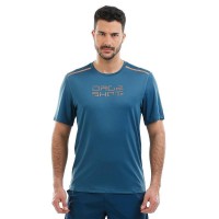 T-shirt bleu Drop Shot Nur - Barata Oferta Outlet