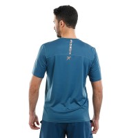 T-shirt bleu Drop Shot Nur - Barata Oferta Outlet