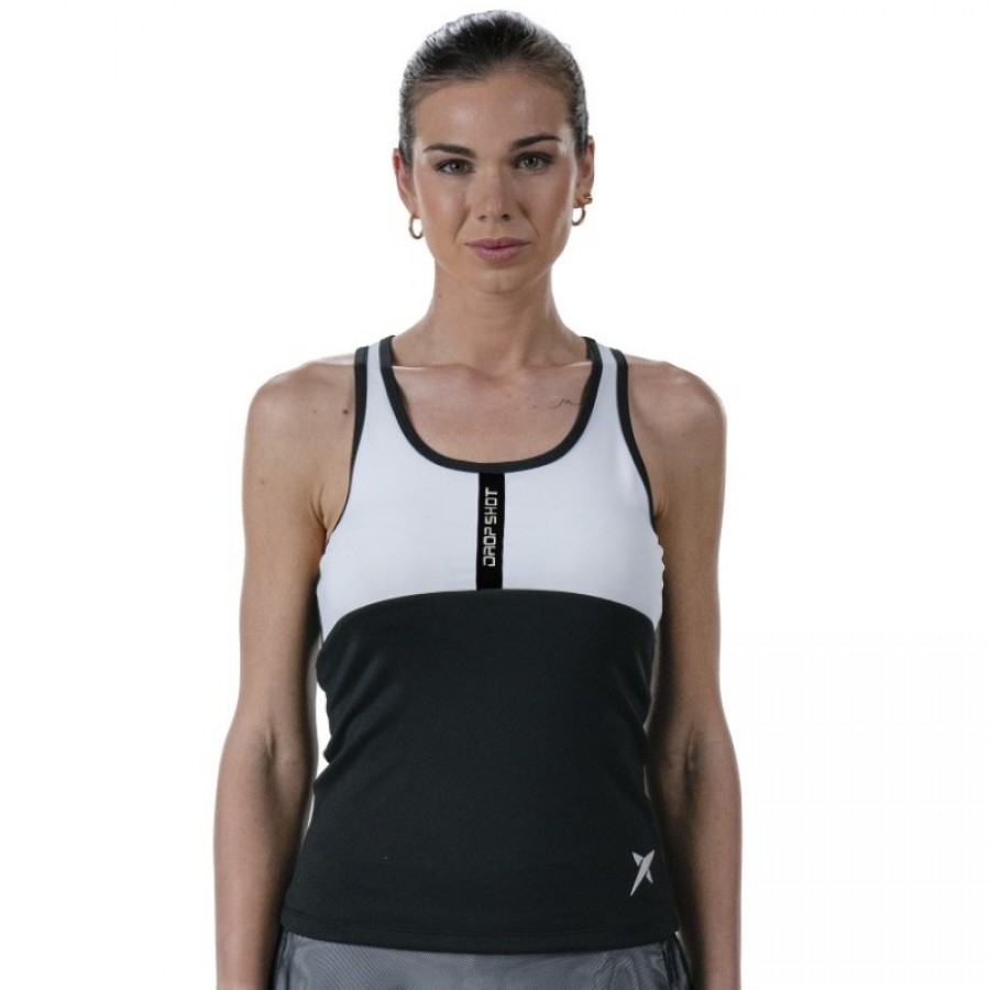 Drop Shot Onix Noir Blanc T-Shirt