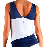 T-shirt bleu marine Endless Curve