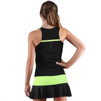 T-shirt junior sans fin dentelle noir vert