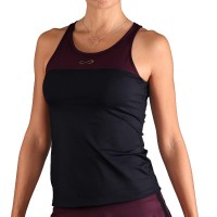 T-Shirt Endless Lux Ribbon Noir Violet