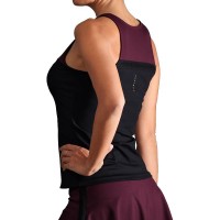 T-Shirt Endless Lux Ribbon Noir Violet