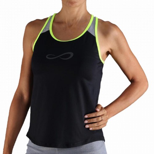 Camiseta Endless Speed II Negro Amarillo Camiseta Endless Speed II Negro Amarillo