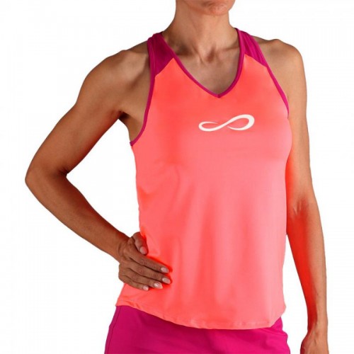 Endless Speed V T-shirt brillant corail Endless Speed V T-shirt brillant corail