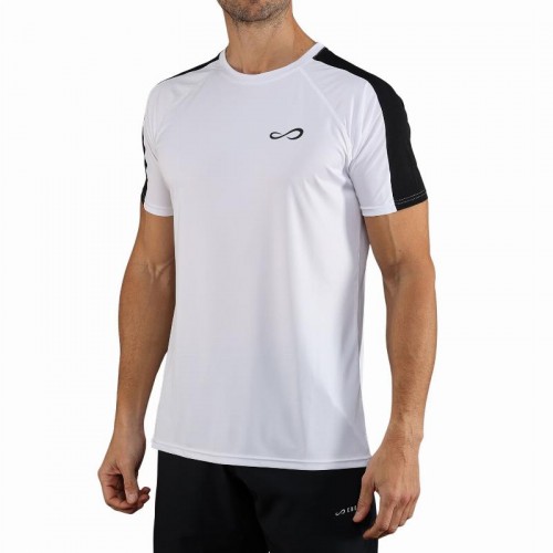 T-shirt blanc vectoriel sans fin T-shirt blanc vectoriel sans fin