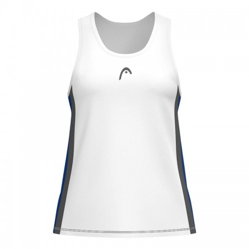 Camiseta Head Club 25 Branca Azul Royal Junior Camiseta Head Club 25 Branca Azul Royal Junior