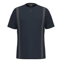 T-Shirt Head Club 25 Tech Bleu Marine