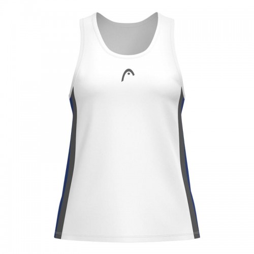 Head Club 25 Tech Blanc Bleu Royal T-Shirt Femme Head Club 25 Tech Blanc Bleu Royal T-Shirt Femme