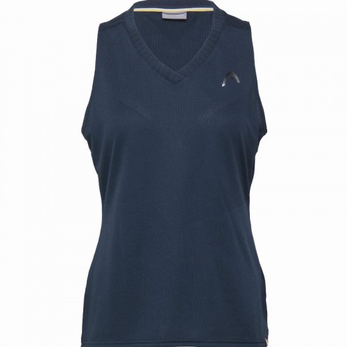 Camiseta Head Performance Azul Marino Mujer Camiseta Head Performance Azul Marino Mujer