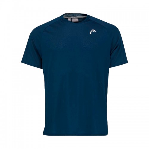 T-shirt de performance a la tete bleu fonce T-shirt de performance a la tete bleu fonce