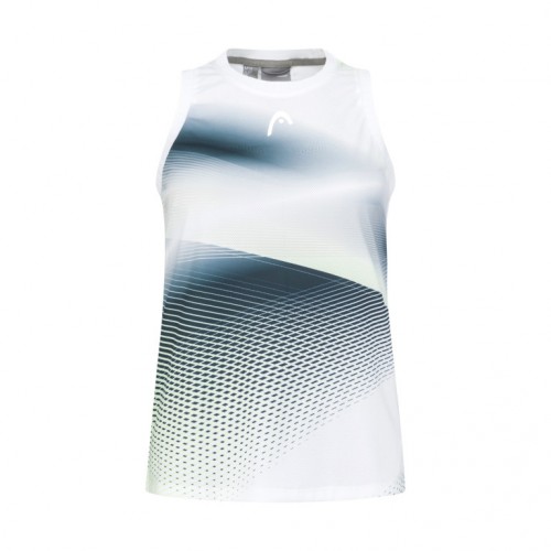 Camiseta Head Performance Blanco Print Mujer Camiseta Head Performance Blanco Print Mujer