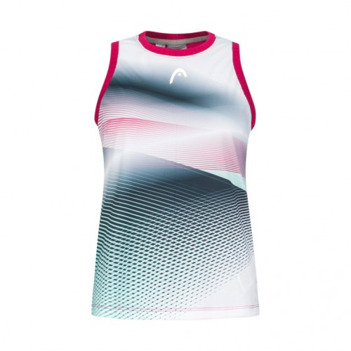 Camiseta Head Performance Mora Print Mujer Camiseta Head Performance Mora Print Mujer