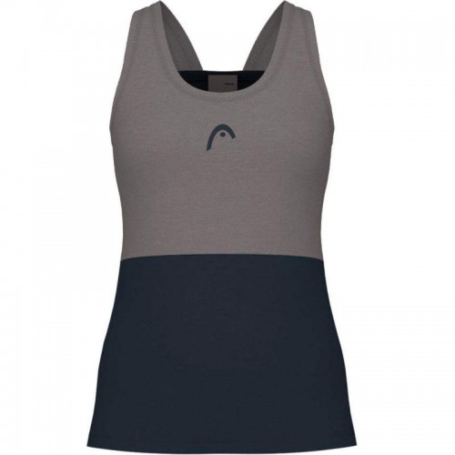 Camiseta Head Play Tech Azul Marino Mujer Camiseta Head Play Tech Azul Marino Mujer
