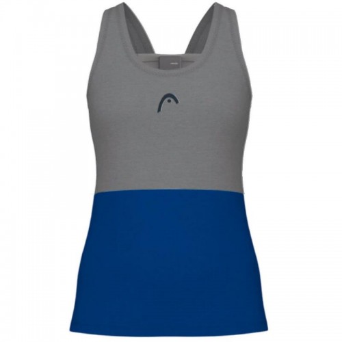Camiseta Head Play Tech Azul Royal Blanco Mujer Camiseta Head Play Tech Azul Royal Blanco Mujer