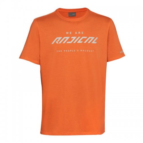 Camiseta Head Radical Naranja Camiseta Head Radical Naranja