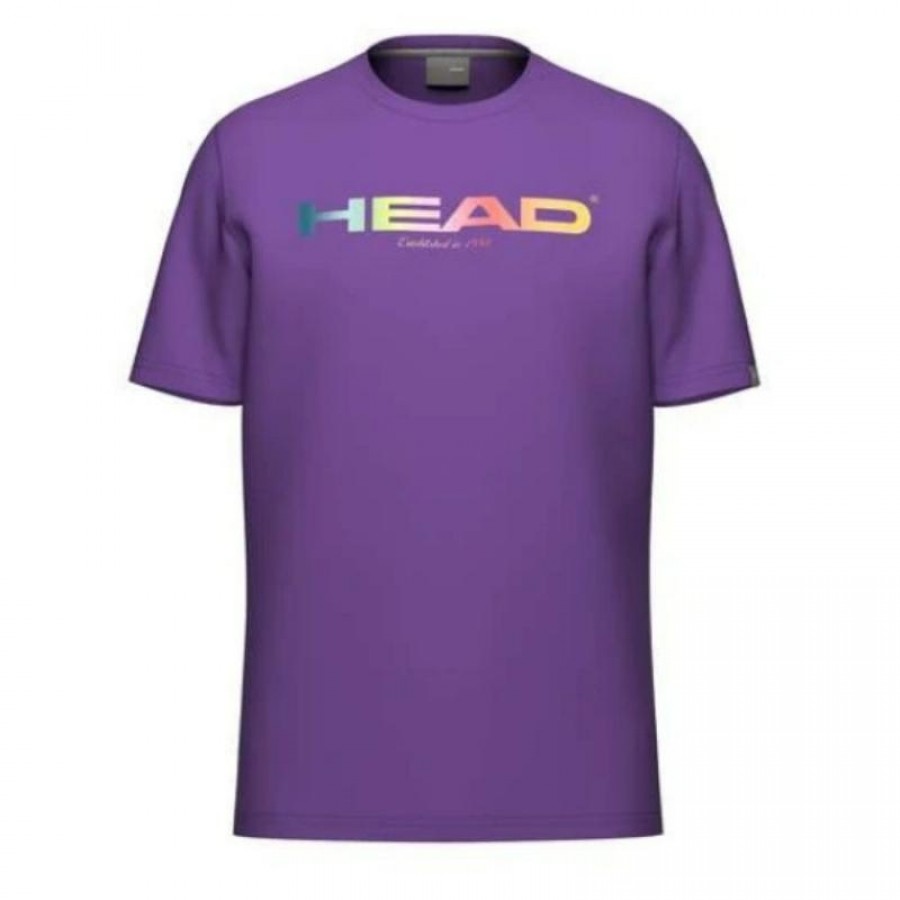Camiseta Head Rainbow Purpura