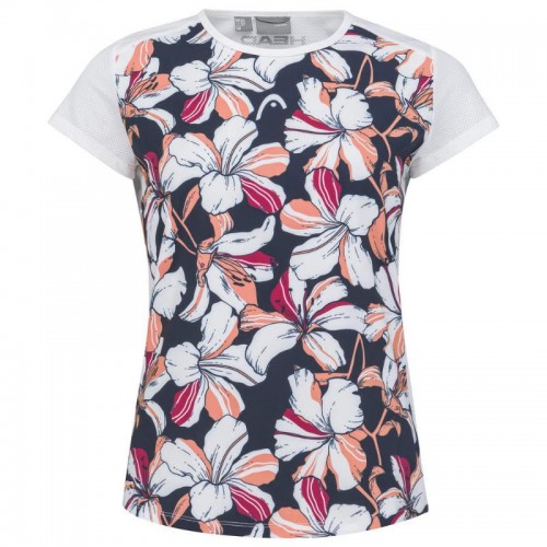 Camiseta Head Tie- Break Print Blanco Mujer Camiseta Head Tie- Break Print Blanco Mujer