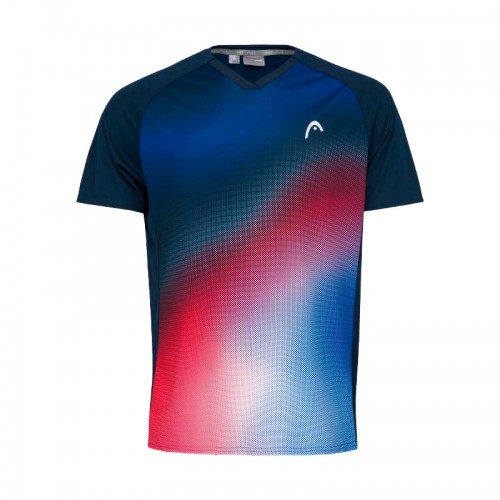 Head TopSpin Dark Blue Print Visão Junior T-Shirt Head TopSpin Dark Blue Print Visão Junior T-Shirt