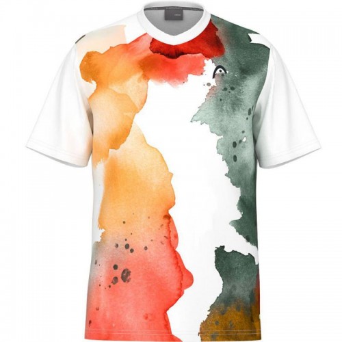 T-Shirt Head Tospin Laranja Print T-Shirt Head Tospin Laranja Print