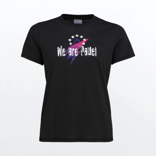 Camiseta Head Wap Star Negro Mujer Camiseta Head Wap Star Negro Mujer