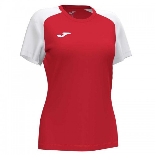 Camiseta Joma Academy IV Rojo Blanco Mujer Camiseta Joma Academy IV Rojo Blanco Mujer