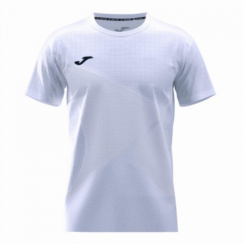 Camiseta Joma Challenge Branco Azul Camiseta Joma Challenge Branco Azul