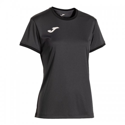 Camiseta Joma Combi Antracita Negro Mujer Camiseta Joma Combi Antracita Negro Mujer