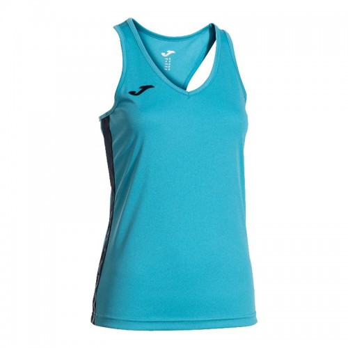 Camiseta Joma Olimpiada Turquesa Azul Marino Mujer Camiseta Joma Olimpiada Turquesa Azul Marino Mujer