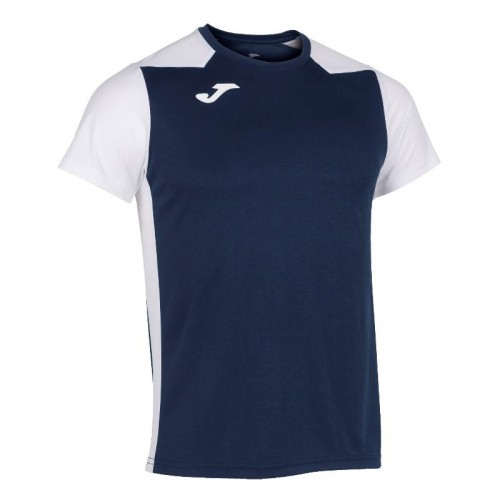 Camiseta Joma Record II Azul Marinho Branco Camiseta Joma Record II Azul Marinho Branco