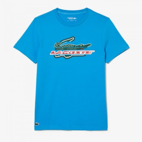 Camiseta Lacoste Sport Algodon Ecologico Blue Camiseta Lacoste Sport Algodon Ecologico Blue