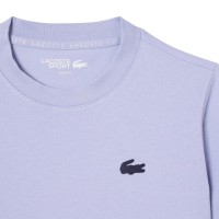 Lacoste Sport Bleu Violet T-Shirt Femme