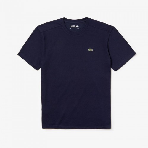 T-shirt Lacoste Sport Regular Fit Azul Marinha T-shirt Lacoste Sport Regular Fit Azul Marinha