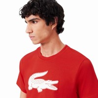 Lacoste Sport Rouge Blanc T-Shirt