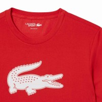 Lacoste Sport Rouge Blanc T-Shirt
