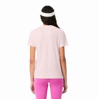 T-shirt femme Lacoste Sport Rose
