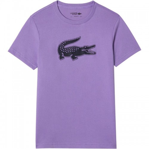 Lacoste Sport Respiravel Roxo T-Shirt Preto Lacoste Sport Respiravel Roxo T-Shirt Preto