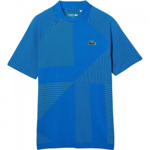 Camiseta Lacoste Team Tecnica Blue Camiseta Lacoste Team Tecnica Blue
