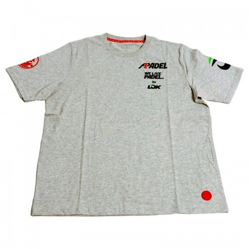 Camiseta Lok A1 Padel Bridger Gris Melange Mujer Camiseta Lok A1 Padel Bridger Gris Melange Mujer