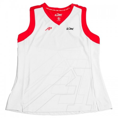 Camiseta Lok A1 Padel Wasatch Blanco Mujer Camiseta Lok A1 Padel Wasatch Blanco Mujer
