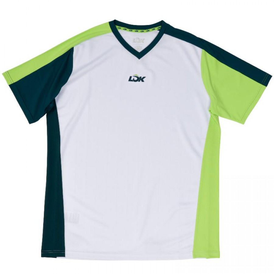 T-shirt Blanc Vert Lok Aliama