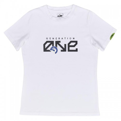 Camiseta Lok Gen One Branca para Mulheres Camiseta Lok Gen One Branca para Mulheres