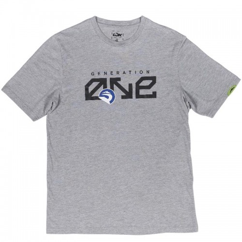 T-shirt Lok Gen One Cinzento T-shirt Lok Gen One Cinzento