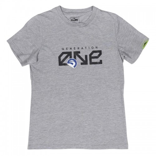 Camiseta Lok Gen One Cinza para Mulheres Camiseta Lok Gen One Cinza para Mulheres