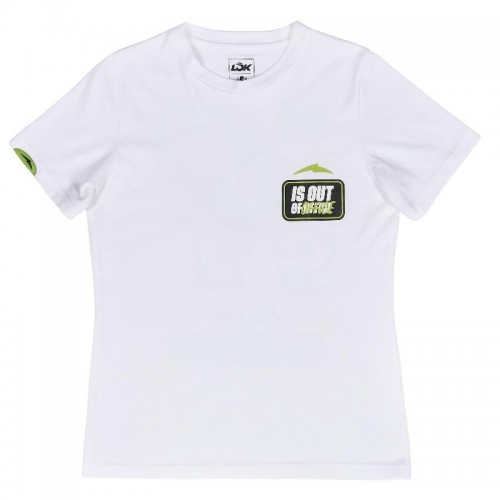 Camiseta Feminina Lok Out Of Office Branca Camiseta Feminina Lok Out Of Office Branca