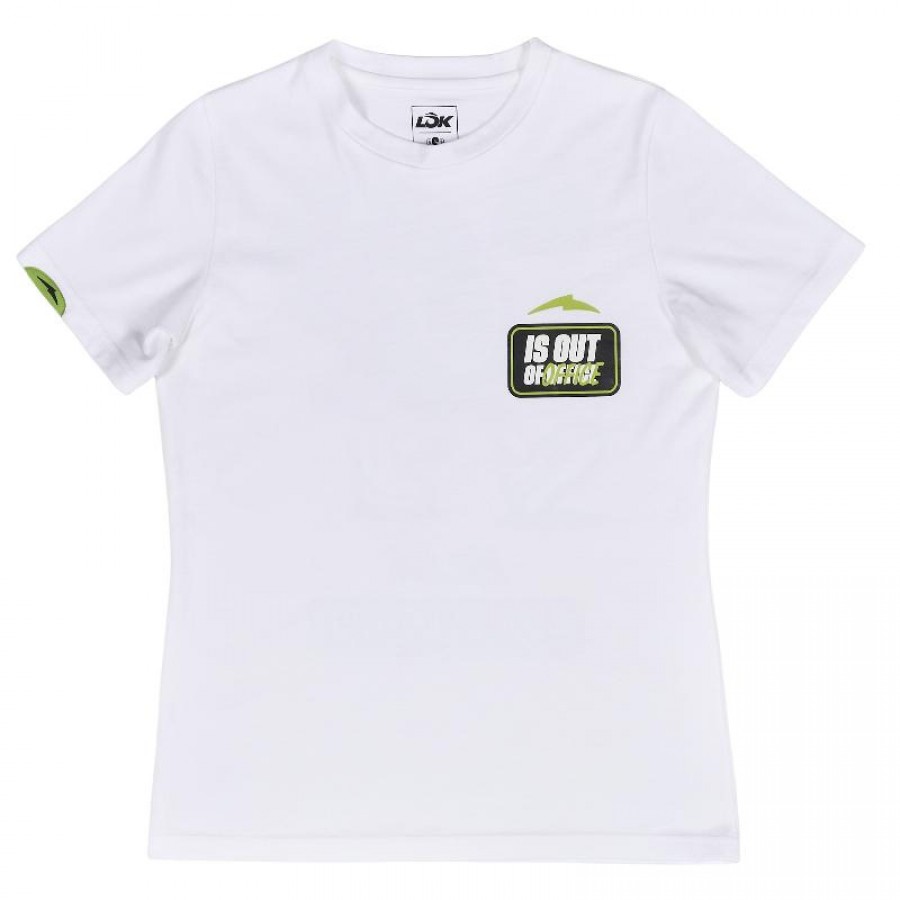 Lok Out Of Office White Women''s T-Shirt